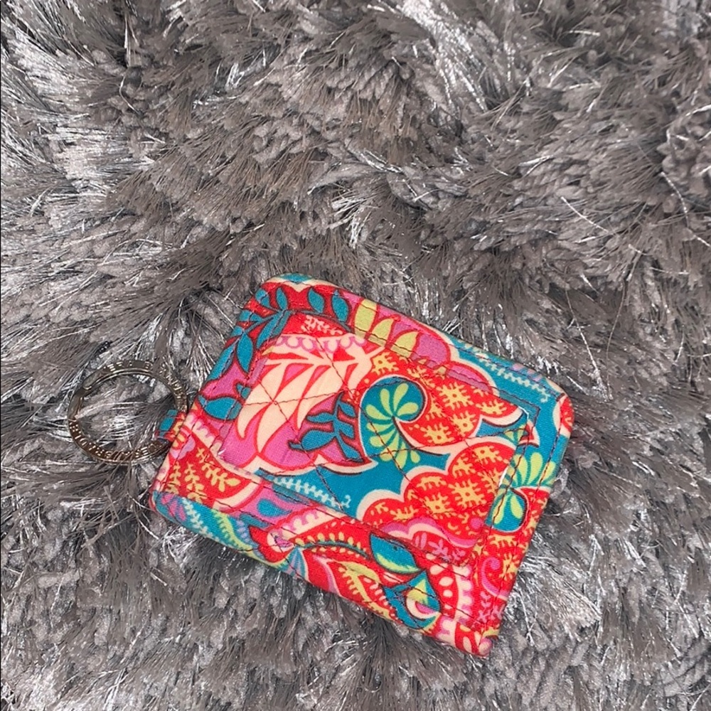 Vera Bradley key chain wallet